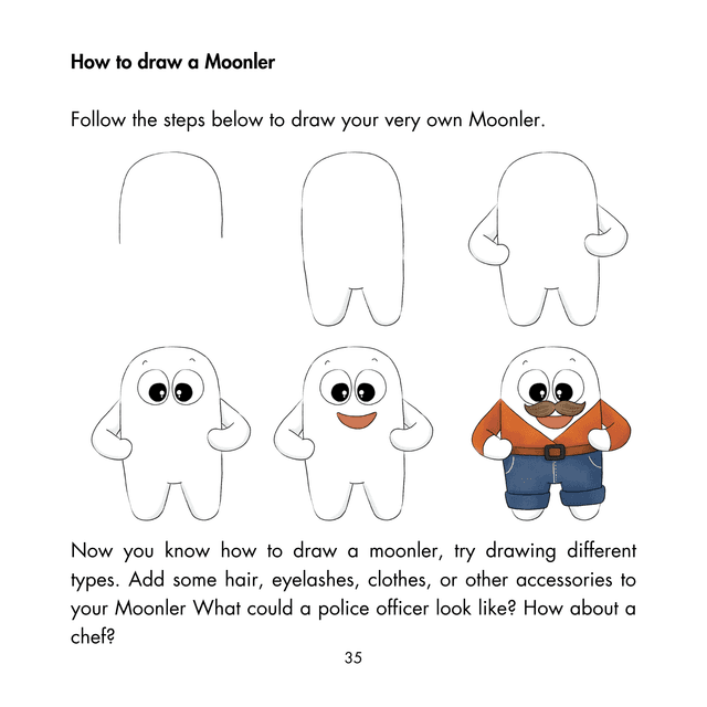 The Moonler Learns Curiosity page preview